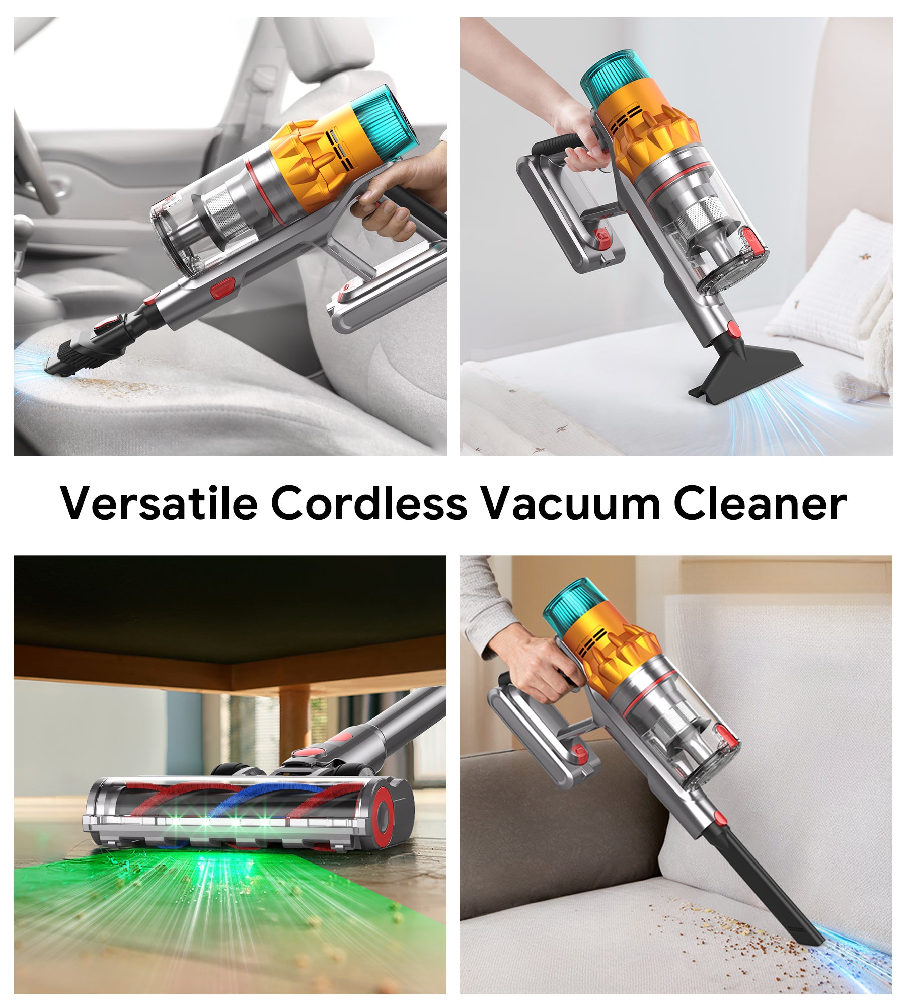 Rebanic S8  Cordless Vacuum Cleaner for Home