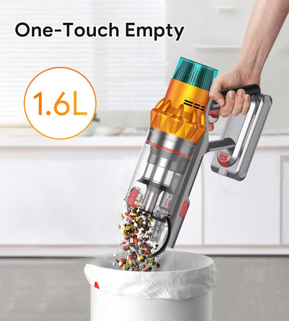 Rebanic S8  Cordless Vacuum Cleaner for Home-Red